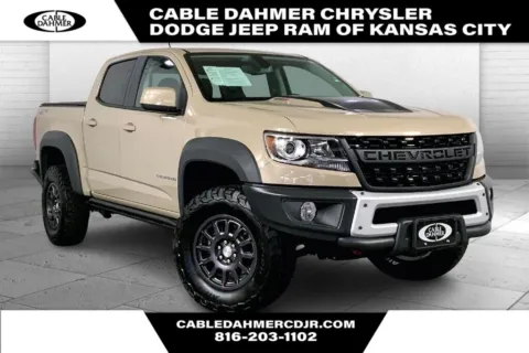 Beige 2021 Chevrolet Colorado 4WD ZR2 for sale in Kansas City, MO