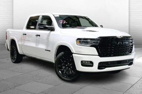 White 2026 RAM Ram 1500 RAM 1500 LIMITED CREW CAB 4X4 5'7' BOX for sale in Kansas City, MO
