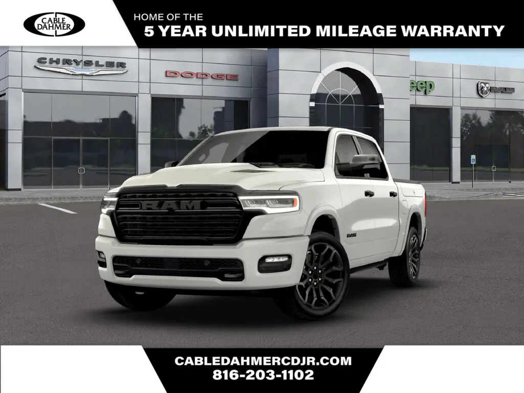 White 2026 RAM 1500 Limited for sale in Kansas City, MO