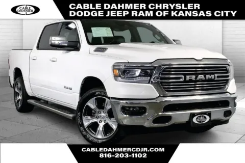 White 2023 Ram 1500 Laramie for sale in Kansas City, MO