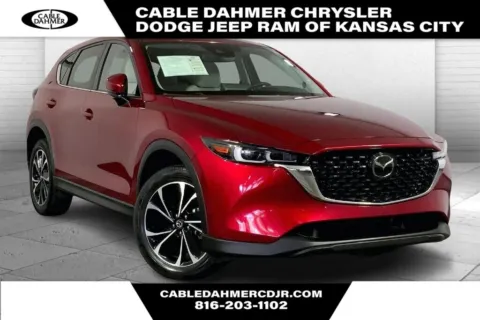 Red 2022 MAZDA CX-5 2.5 S PREMIUM PLU for sale in Kansas City, MO