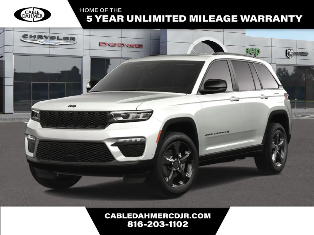 White 2025 Jeep Grand Cherokee Limited for sale in Kansas City, MO