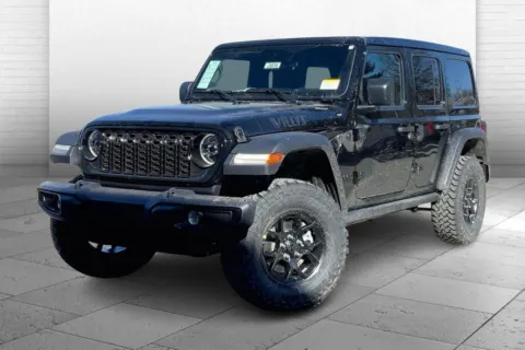 Photos of 2025 Jeep Wrangler Willys for sale in Kansas City, MO at Cable Dahmer Chrysler Dodge Jeep Ram of Kansas City