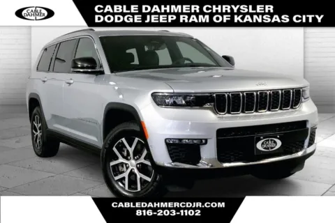 Silver 2024 Jeep Grand Cherokee L Limited for sale in Kansas City, MO