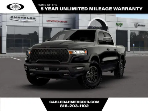 Black 2026 Ram 1500 Rebel for sale in Kansas City, MO