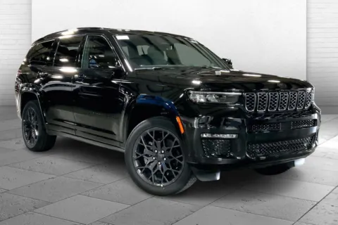 Black 2025 Jeep Grand Cherokee GRAND CHEROKEE L SUMMIT RESERVE 4X4 for sale in Kansas City, MO