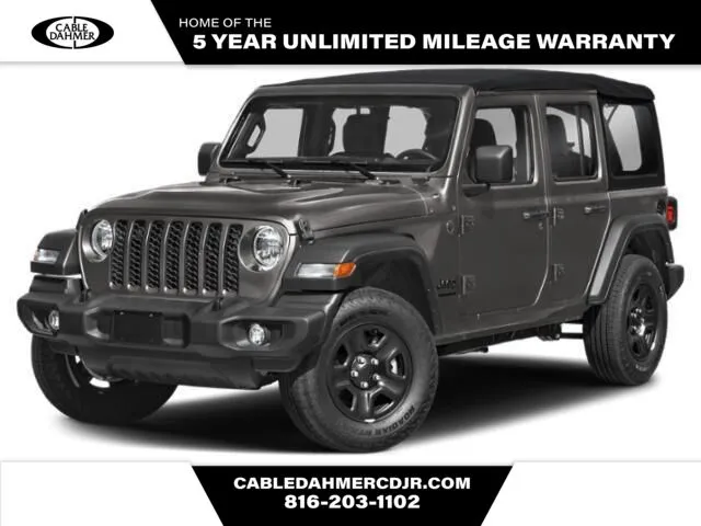 Gray 2026 Jeep Wrangler Sport S for sale in Kansas City, MO