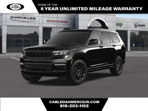 Black 2025 Jeep Grand Cherokee L Summit Reserve for sale in Kansas City, MO