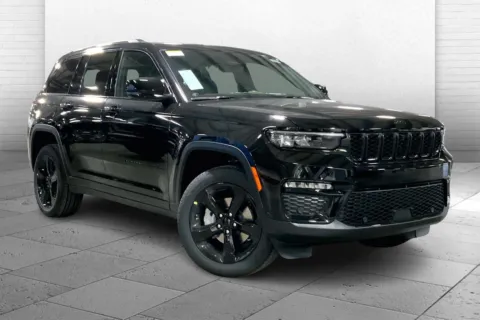 Black 2025 Jeep Grand Cherokee GRAND CHEROKEE LIMITED 4X4 for sale in Kansas City, MO