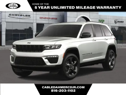 White 2025 Jeep Grand Cherokee Limited for sale in Kansas City, MO