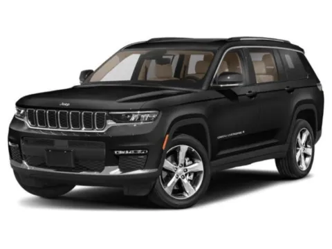 Black 2021 Jeep Grand Cherokee L Limited 4x4 for sale in Kansas City, MO