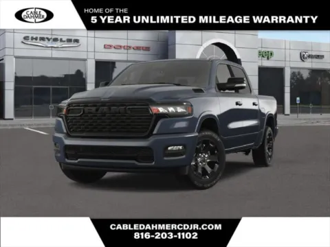 Blue 2025 RAM Ram 1500 RAM 1500 BIG HORN CREW CAB 4X4 5'7' BOX for sale in Kansas City, MO