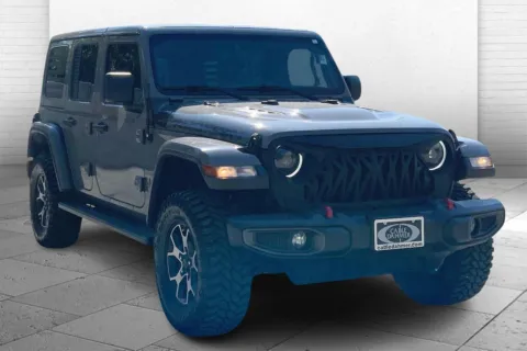 Gray 2018 Jeep Wrangler Unlimited Rubicon 4x4 for sale in Kansas City, MO