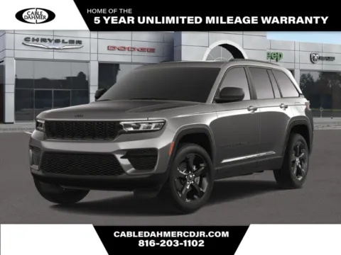Gray 2025 Jeep Grand Cherokee Altitude X for sale in Kansas City, MO