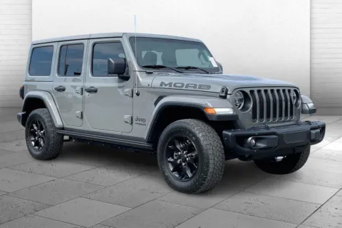 Gray 2019 Jeep Wrangler Unlimited Moab 4x4 for sale in Kansas City, MO