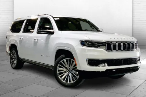 White 2025 Jeep Wagoneer WAGONEER L LIMITED 4X4 for sale in Kansas City, MO