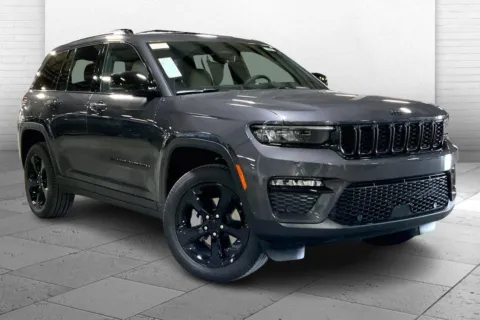 Gray 2025 Jeep Grand Cherokee GRAND CHEROKEE LIMITED 4X4 for sale in Kansas City, MO