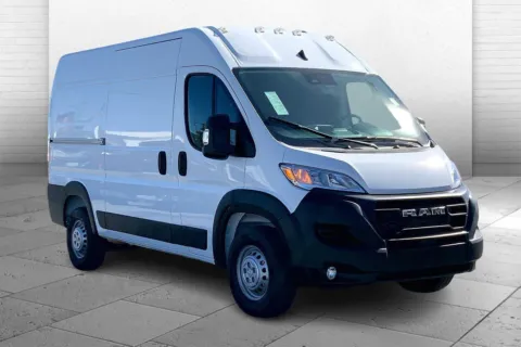 White 2025 RAM ProMaster 2500 Cargo Van Tradesman High Roof 136' WB w/Pass Seat for sale in Kansas City, MO