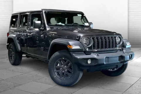 Gray 2026 Jeep Wrangler Sport S for sale in Kansas City, MO