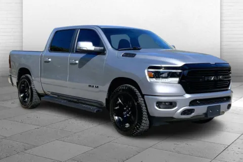 Silver 2020 RAM 1500 Big Horn Crew Cab 4x4 5'7' Box for sale in Kansas City, MO