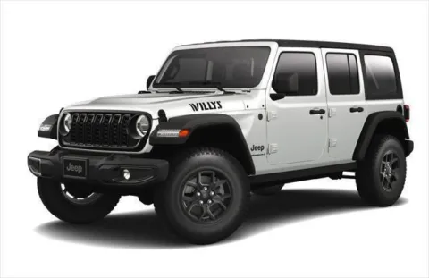 White 2025 Jeep Wrangler WRANGLER 4-DOOR WILLYS for sale in Kansas City, MO