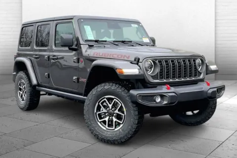 Gray 2026 Jeep Wrangler WRANGLER 4-DOOR RUBICON for sale in Kansas City, MO