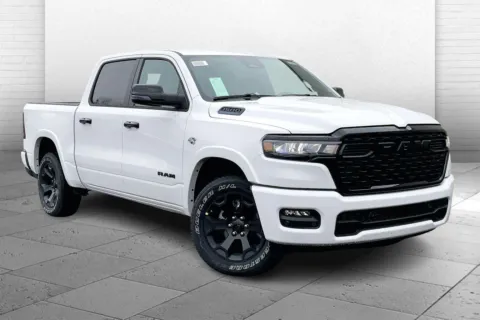 White 2026 RAM Ram 1500 RAM 1500 BIG HORN CREW CAB 4X4 5'7' BOX for sale in Kansas City, MO