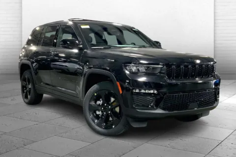 Black 2025 Jeep Grand Cherokee GRAND CHEROKEE LIMITED 4X4 for sale in Kansas City, MO