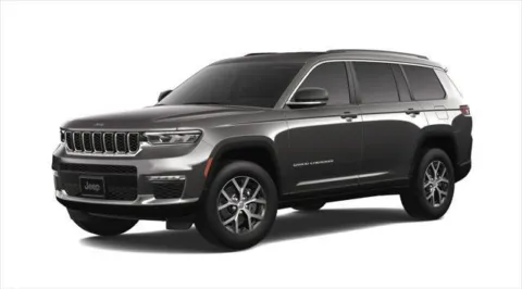 Gray 2025 Jeep Grand Cherokee GRAND CHEROKEE L LIMITED 4X4 for sale in Kansas City, MO