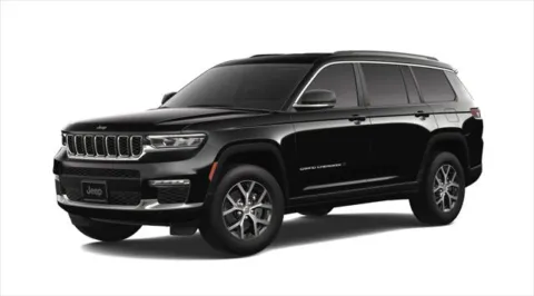 Black 2025 Jeep Grand Cherokee GRAND CHEROKEE L LIMITED 4X4 for sale in Kansas City, MO
