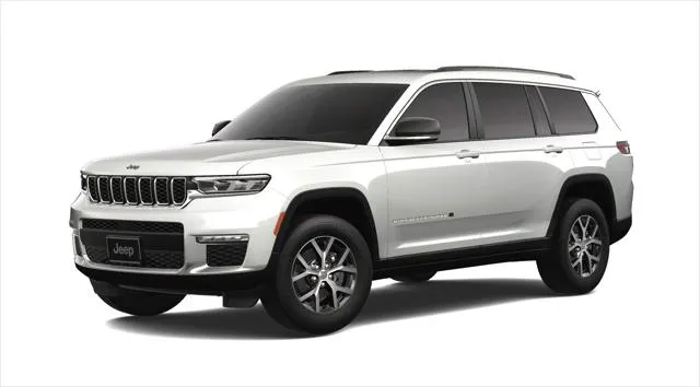 White 2025 Jeep Grand Cherokee GRAND CHEROKEE L LIMITED 4X4 for sale in Kansas City, MO