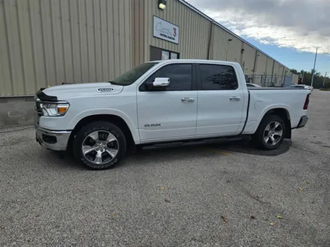 Photos of 2022 RAM 1500 Laramie Crew Cab 4x4 5'7' Box for sale in Kansas City, MO at Cable Dahmer Chrysler Dodge Jeep Ram of Kansas City