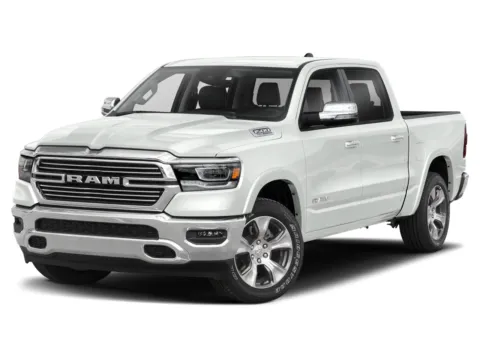 White 2022 RAM 1500 Laramie Crew Cab 4x4 5'7' Box for sale in Kansas City, MO
