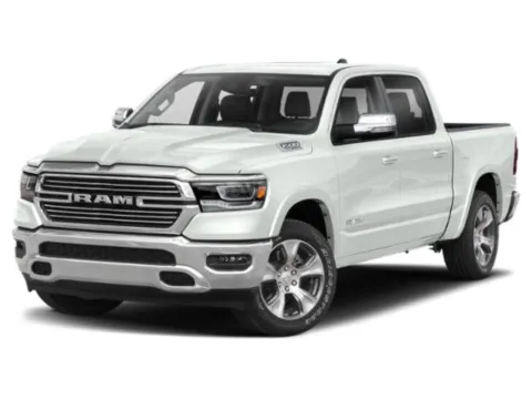 White 2022 RAM 1500 Laramie Crew Cab 4x4 5'7' Box for sale in Kansas City, MO