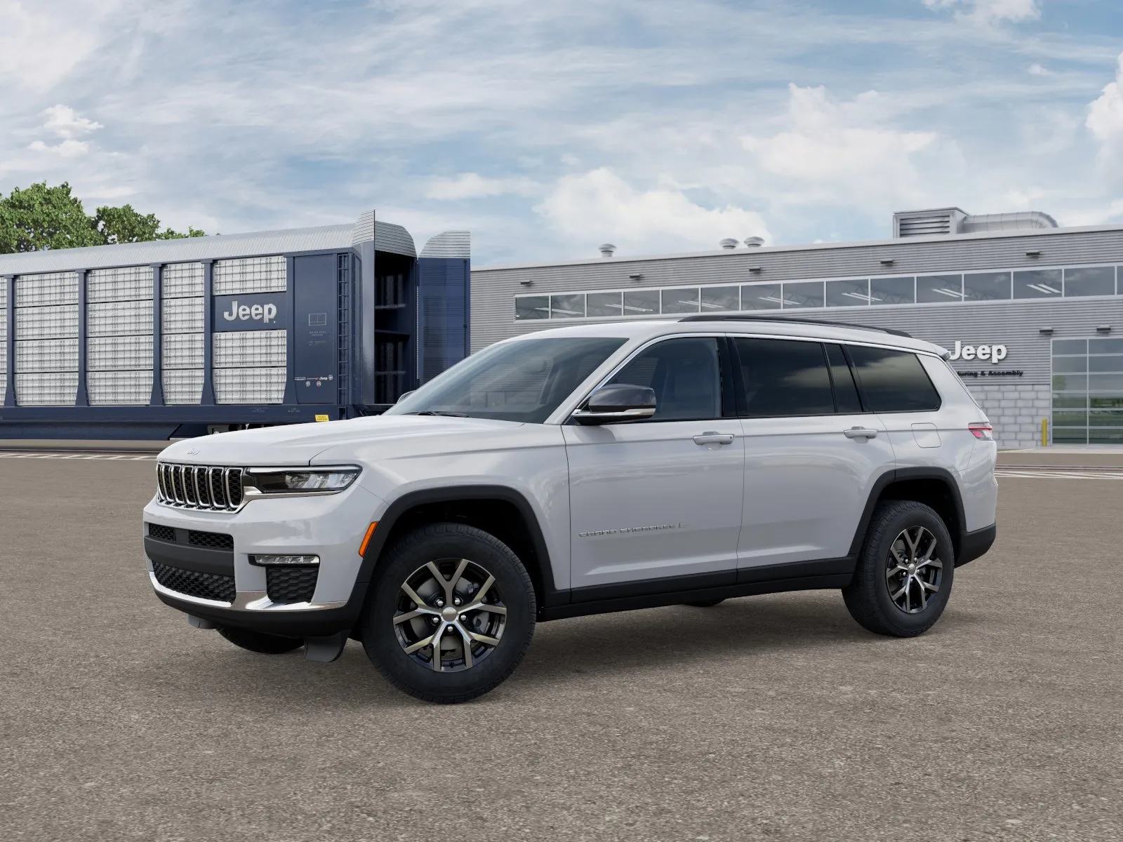 White 2025 Jeep Grand Cherokee L Limited for sale in Kansas City, MO