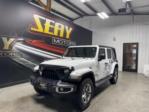 White 2019 Jeep Wrangler Unlimited Sahara for sale in Mayfield, KY