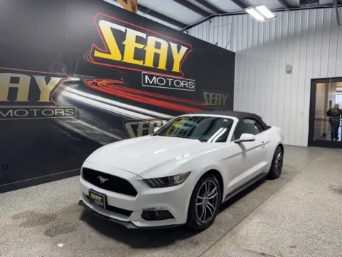 White 2017 Ford Mustang EcoBoost Premium for sale in Mayfield, KY