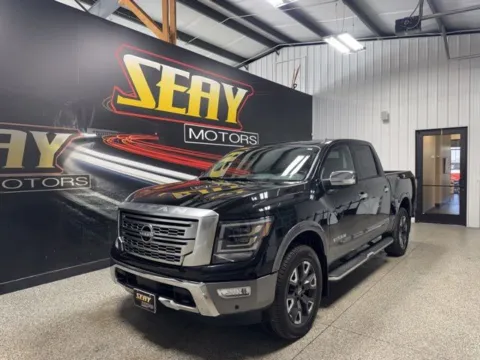 Black 2023 Nissan Titan Platinum Reserve for sale in Mayfield, KY