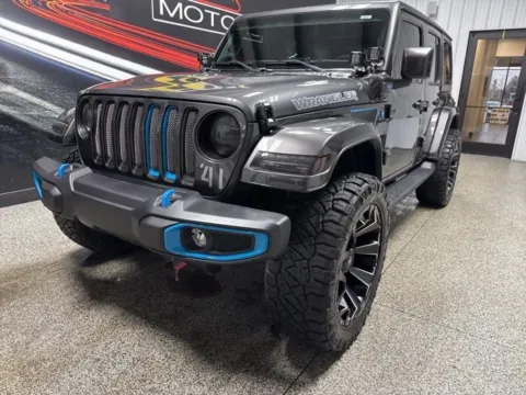 Photos of 2021 Jeep Wrangler Unlimited Sahara High Altitude 4xe for sale in Mayfield, KY at Seay Motors