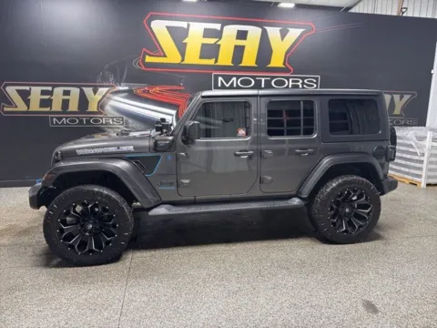 Another view of 2021 Jeep Wrangler Unlimited Sahara High Altitude 4xe for sale in Mayfield, KY at Seay Motors