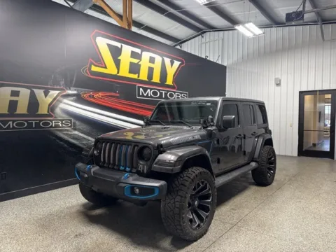 Gray 2021 Jeep Wrangler Unlimited Sahara High Altitude 4xe for sale in Mayfield, KY