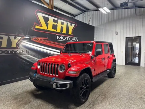 Red 2022 Jeep Wrangler Unlimited Sahara 4xe for sale in Mayfield, KY