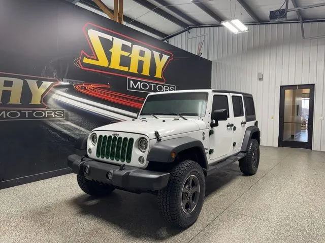 White 2018 Jeep Wrangler JK Unlimited Sport for sale in Mayfield, KY