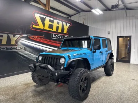 Blue 2017 Jeep Wrangler for sale in Mayfield, KY