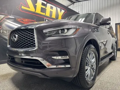 Photos of 2023 INFINITI QX80 LUXE for sale in Mayfield, KY at Seay Motors