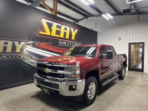 Red 2015 Chevrolet Silverado 2500HD LTZ for sale in Mayfield, KY