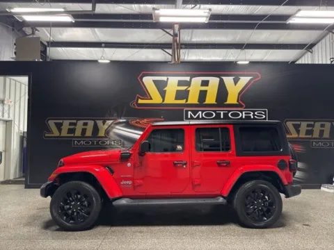 Another view of 2022 Jeep Wrangler Unlimited Sahara 4xe for sale in Mayfield, KY at Seay Motors