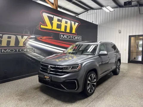 Gray 2021 Volkswagen Atlas 3.6L V6 SEL Premium R-Line for sale in Mayfield, KY