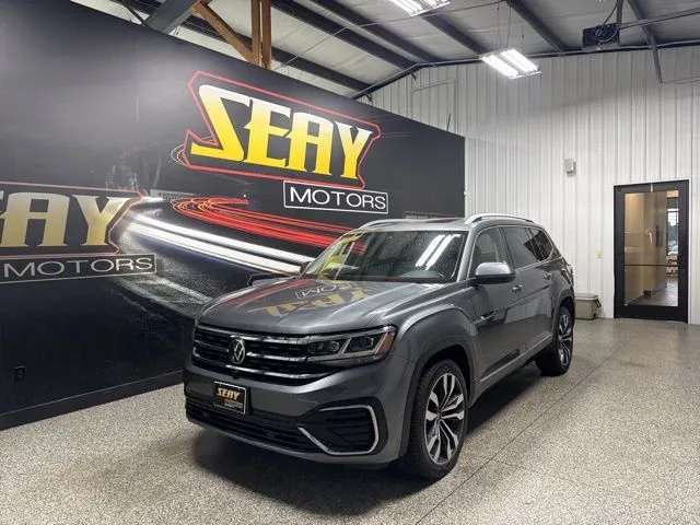 Gray 2021 Volkswagen Atlas SEL Premium for sale in Mayfield, KY
