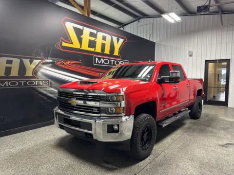 Red 2017 Chevrolet Silverado 2500HD LTZ for sale in Mayfield, KY
